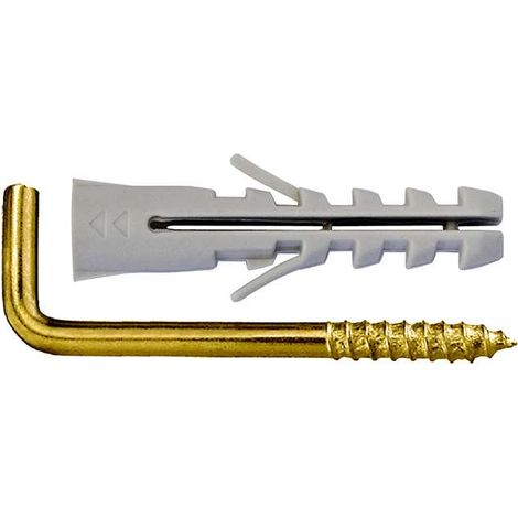 Tasselli nylon + ganci appendiquadro