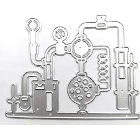 Metallstanzformen-Set, Kombinations-Scrapbooking-Präge-Puzzle-Stanzform, DIY
