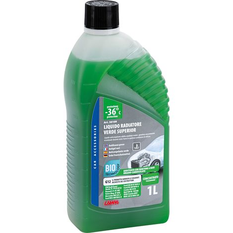 Superior-Verde G12+, liquido radiatore - (-36°C/+108°C) - 1 L
