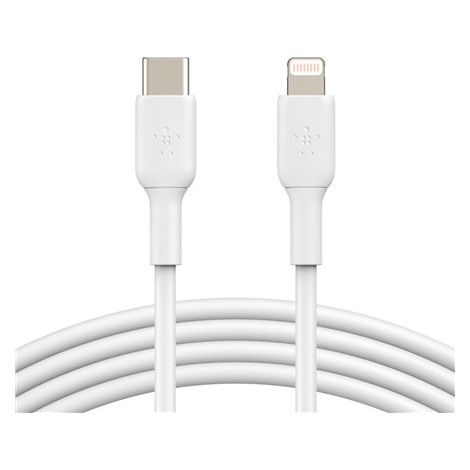 Belkin Herren Apple-Blitz Herren Weiß 24-poliger USB-C 1 m (1/4)