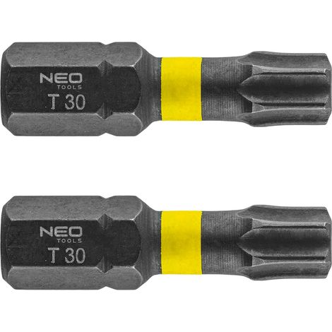 Embouts à percussion TX30 x 25 mm, 2 pièces. (1/5)