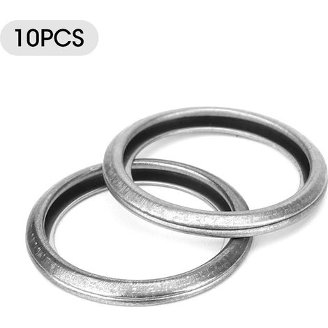 10 rondelles de serrage pour bouchon de vidange d'huile, diamètre intérieur 20 mm, référence 803916010, pièces de rechange (1/5)