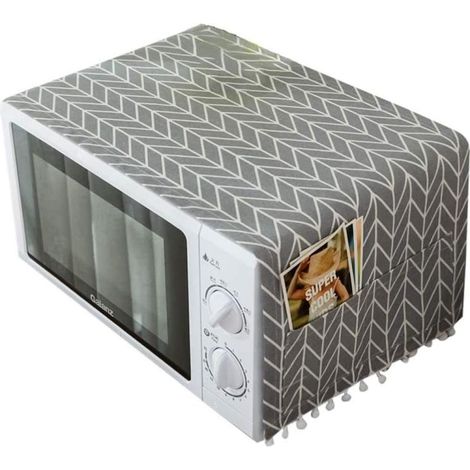 Housse de réfrigérateur, housse anti-poussière pour réfrigérateur, housse de protection pour micro-ondes, housse de protection solaire universelle avec sac de rangement, 18418 (1/5)