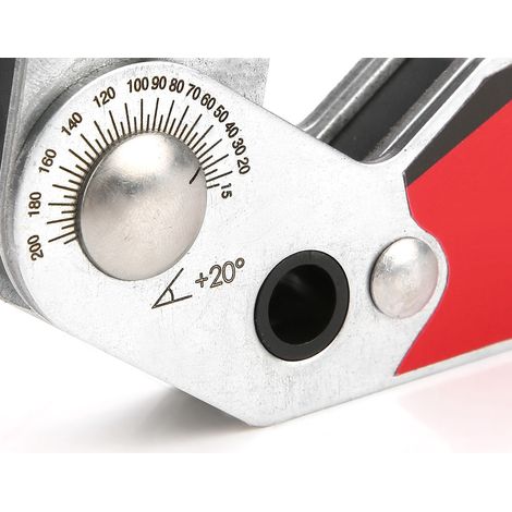 Verstellbarer magnetischer Schweißpositionierer von 20° bis 200°, Winkelschweißgerät WM10-M (1/5)