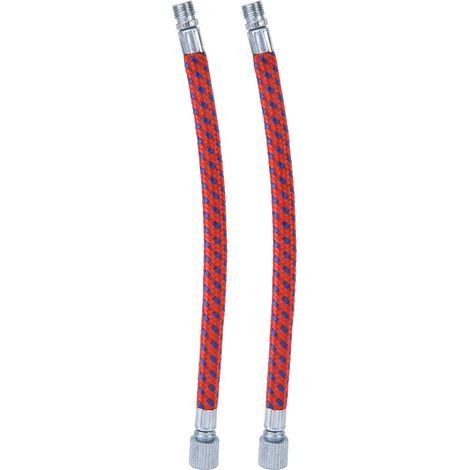 2 pièces Pompe à Air Extensible pour Vélo de Route et VTT avec Raccord en Cuivre (1/5)