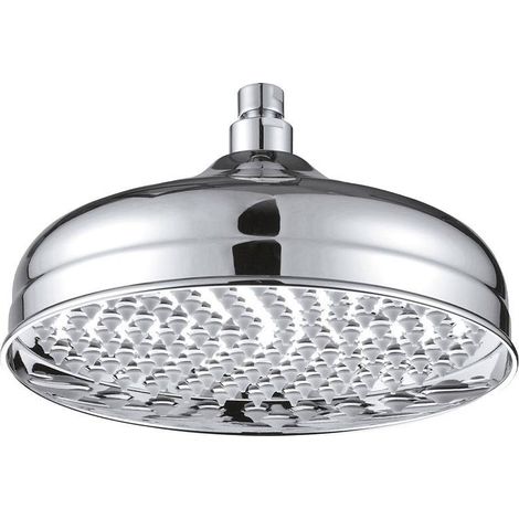 Soffione Tondo Antico A 300 in Ottone Cromato -Diam. 303 mm (1/3)