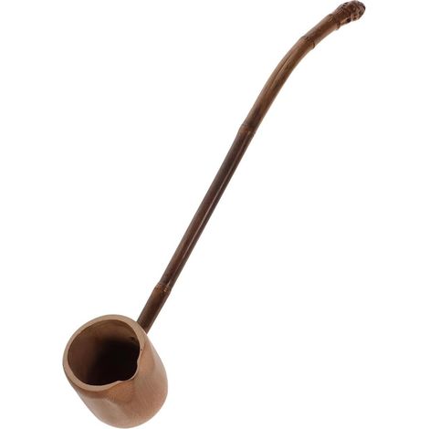Louche à eau en bambou avec poignée Anger japonaise - Pour le jardin, la maison, la cérémonie du thé (1/5)