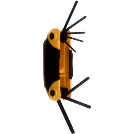Jeu de 8 clés Torx noircies Sifer avec couteau de poche