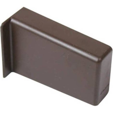 100 x GUSCIO COPERTURA PLASTICA 67/43 MM MARRONE DX