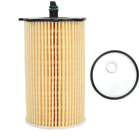 Ein Ölfilter mit Silikondichtung und Hochleistungs-Rückschlagventil, geeignet für 3,5-Liter-V6-Motoren einfach zu montieren und wiederverwendbar.