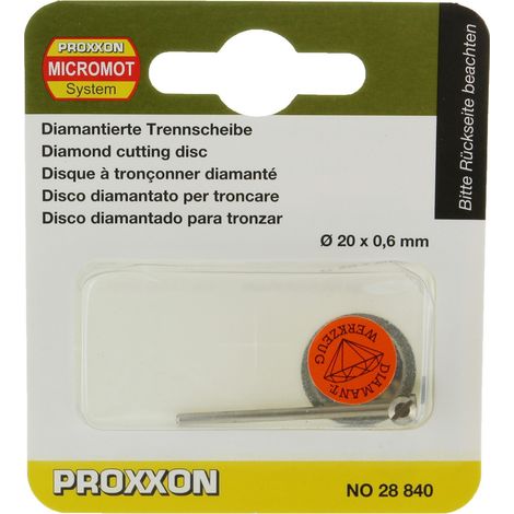 PROXXON 28840 FIG.25 DISCO DIAMANTATO MM.20 (1/2)