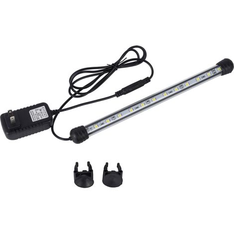 Tube LED étanche et submersible de 19 cm pour aquarium, 2,8 W, bleu et blanc, 2,8 W. (1/4)
