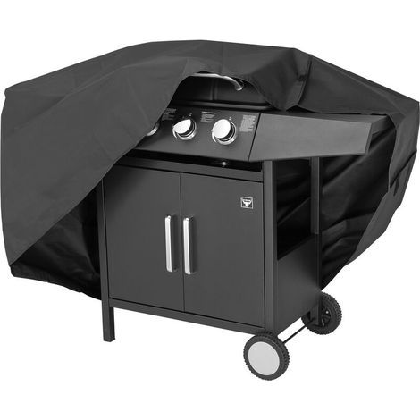 Housse de barbecue Kingsleeve, bâche de protection en toile pour hotte de barbecue, résistante aux intempéries, 140 x 56 x 104 cm (1/5)