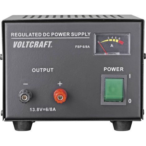 VOLTCRAFT FSP-1136 Alimentatore da laboratorio a tensione fissa 13.8 V/DC 6 A 85 W Num. uscite 1 x (1/2)