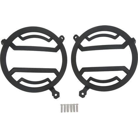 Jeffergarden Couvercle de protection de phare LED de remplacement, 2 pièces, pour Jeep Wrangler JL 2018 et plus-DOU