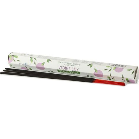 Bâtons d'encens à base de plantes - Violet Lilly- Vendu par 1 (1/3)