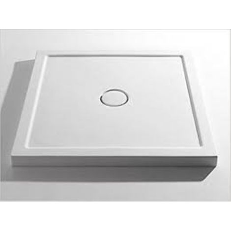 Piatto doccia sessanta bianco lucido 80x100 altezza 6 cm - cielo ceramica (1/2)