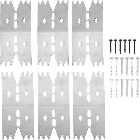 Chiens de serrage de dalle pour outils de travail du bois, plaque de fixation en acier inoxydable, outil de serrage, positionnement précis (1/5)