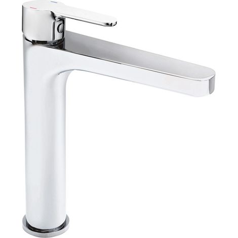 Miscelatore lavabo alto monocomando cromato Tender Cisal C200354021 (1/2)