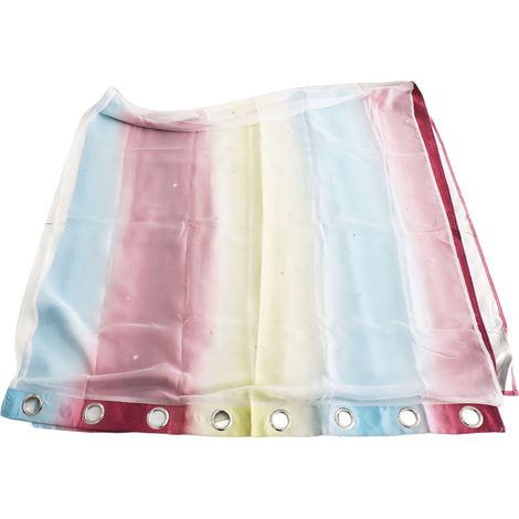 Sternenvorhänge, Verdunkelungsvorhänge für Kinderzimmer, Mädchenzimmer, Wohnzimmer, bunte doppellagige Sternenfenstervorhänge, 2 Paneele (53''B x 108''L, Lila) (1/5)