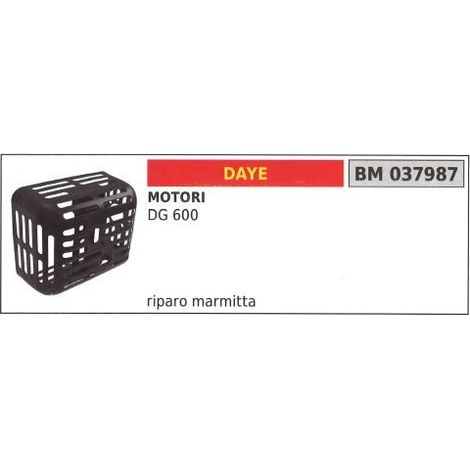 Riparo Marmitta DAYE tagliaerba tosaerba rasaerba DG 600 037987