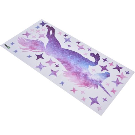 Autocollants muraux adhésifs motif étoiles stickers déco murale chambre salon bureau (1/5)