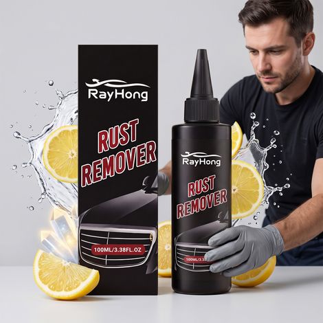 Nettoyant antirouille pour pièces métalliques de carrosserie, élimine la rouille et les taches, nettoyant pour quincaillerie automobile – 100 ml (1/5)