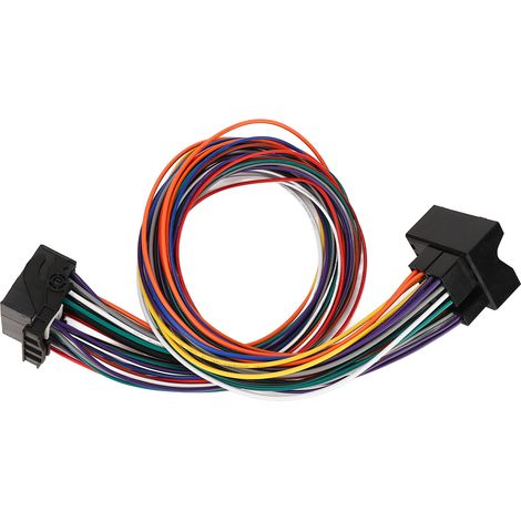 Câble adaptateur d'extension 40 broches PQ pour autoradio, faisceau universel stable, 60 cm / 23,62 pouces, connecteur platine. (1/5)