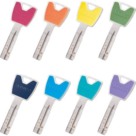 Capuchon de clé pour cylindre ABUS P12RPS – Montage rapide – 12 couleurs disponibles – Compatible uniquement avec ABUS P12RPS