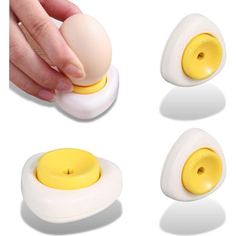 Eierquirl, 2-teiliges Eierstecher-Set, Eierstecher, robuster Eierstecher für rohe Eier, Küchenhelfer für Eierliebhaber und Kochgeschenke (1/5)