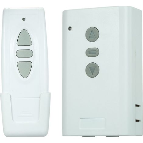Télécommande RF 433MHz avec Interrupteur Intelligent 2CH AC220V, Système Sans Fil pour Projection, Garage et Rideaux Électriques (1/5)