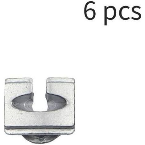6 manchons à œillets de rechange pour débroussailleuses, accessoires pour têtes de débroussailleuses compatibles avec fil de débroussailleuse (1/5)
