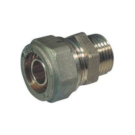RACCORDO DIRITTO MASCHIO PER TUBO COBRA-PEX Misura: 1/2 x 15