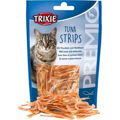 Katzenleckerli Thunfischstreifen Trixie PREMIO 20g (1/2)