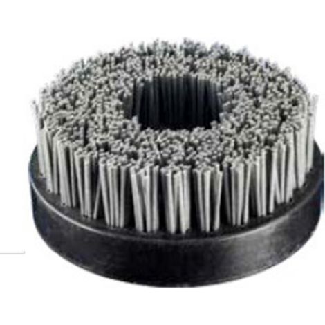 SPAZZOLA FRONTALE PUNZONATA A TAZZA IN NYLON ABRASIVO Gr.46 Ø115mm SIT