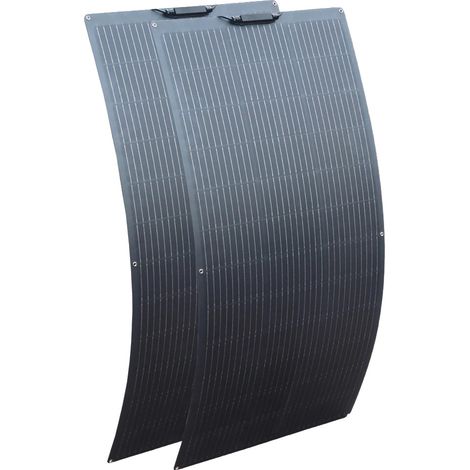 Panneau Solaire, Design Flexible, Compatibilité Double Tension, ETFE 300W 2pcs 150W (1/2)