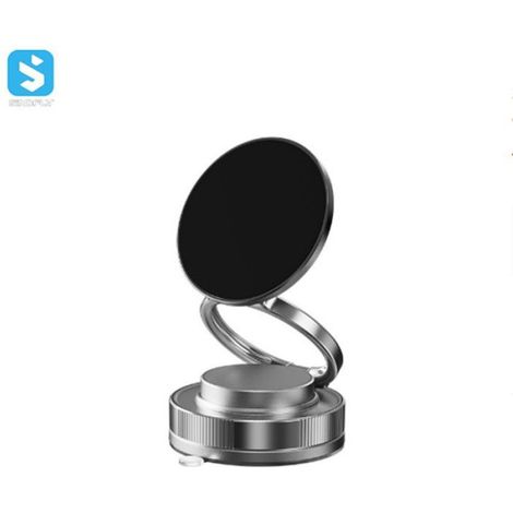 Support de Téléphone Magnétique - Rotation 360° - Pliable - Pour Voiture Maison Bureau - 1 Pièce (1/5)