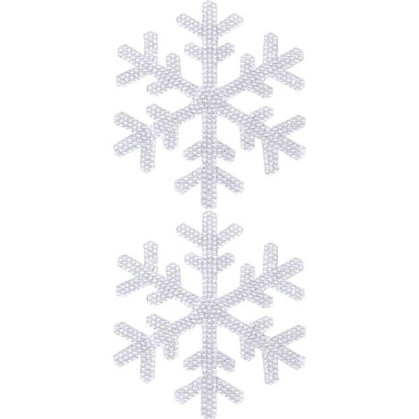 Imitation Gem Stickers for Kids Large Size Snowflake Self (1/5)
