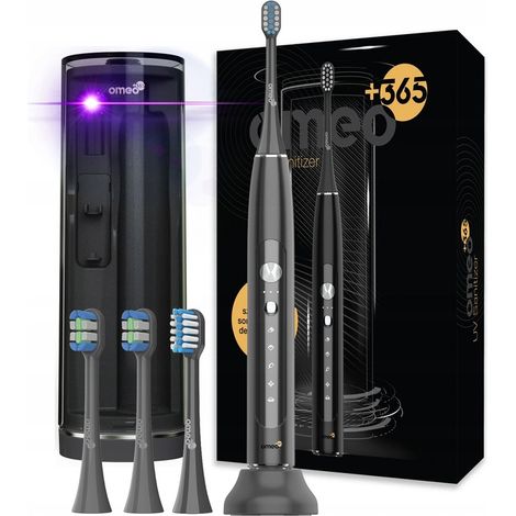 Omeo UV-Desinfektionsgerät, Schallzahnbürste + Desinfektionsstation