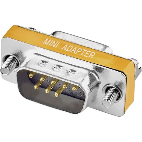 Renkforce série Adaptateur [1x SUB-D femelle 9 pôles - 1x SUB-D mâle 8 pôles] orange (1/4)