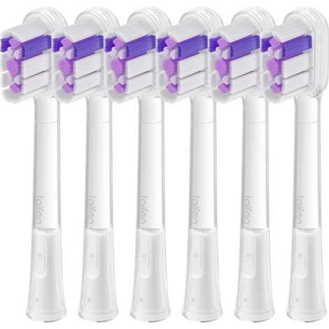 6 Replacement Brush Heads for Wave Pro/Special, Whitening (1/5)
