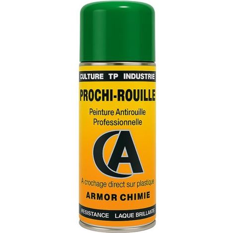 Bombe de peinture - Antirouille - Vert - RAL6029 - Prochi-rouille - Armor Chimie - 400ml