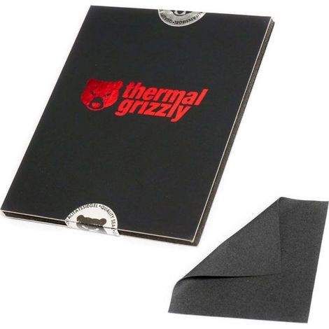 Coussin thermique - Grizzly Carbonaut - 31 x 25 x 0,2 mm - Noir - Synthétique