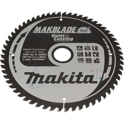 Makita Sägeblatt MAKBLADE+ 216x30x60Z (1/5)