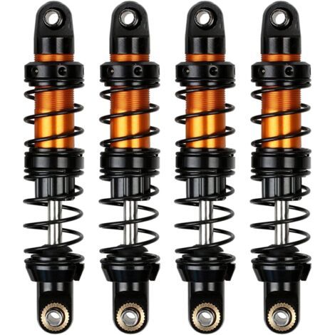 RC Amortisseur 4pcs RC Accessoire RC Shock Absorber pour 1/10 RC Crawler Car Axial SCX10 90046 AXI03007 TRX4 TRX6 (70mm) (1/5)