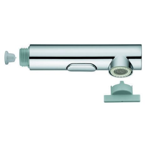 Douchette de cuisine 48474 avec douchette extensible, 2 types de jets, chromé (1/3)