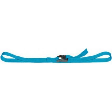 Sangle d'arrimage extérieur polyester sans fin largeur 25mm boucle à came 300kg LEVAC - 4545
