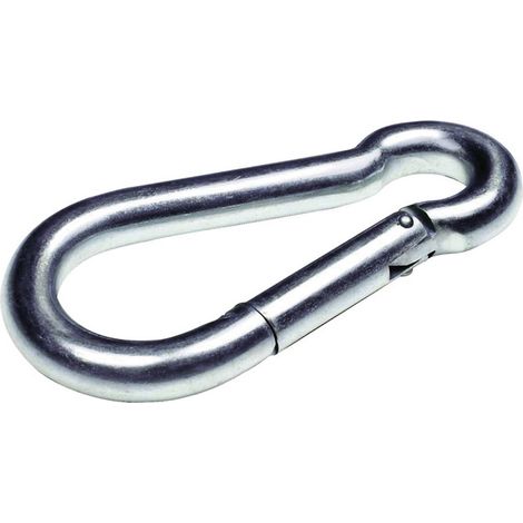 Mosquetón EHS bombero galvanizado 6X60MM 2 UNID