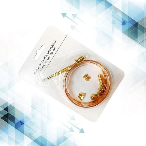 Sonde de température thermocouple universelle pour four et cheminée - Remplacement (1/4)