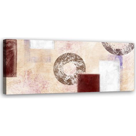 Tableau sur toile Cercle abstrait 90x30 (1/5)